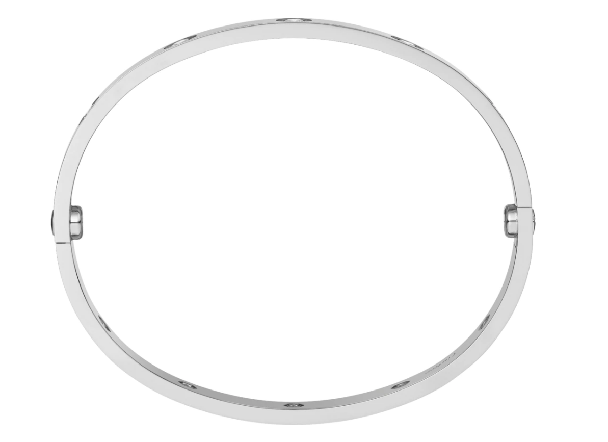 【Cartier】カルティエ LOVE BRACELET, 10 DIAMONDS ブレスレット、ダイヤモンド10個