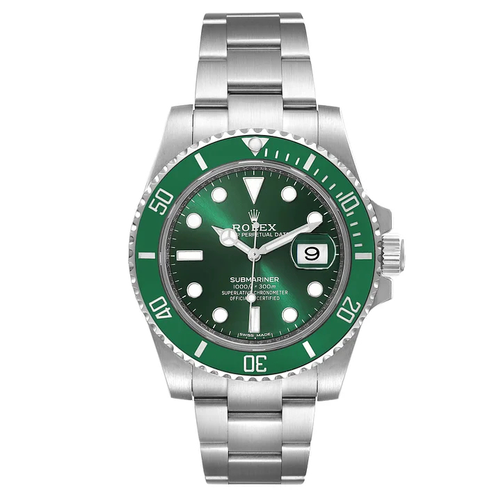 GMTマスターⅡ オイスター 40 mm グリーンダイヤル