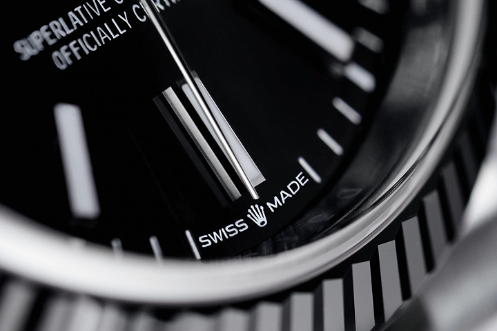 デイトジャスト 36 オイスター 36 mm オイスタースチール＆ホワイトゴールド