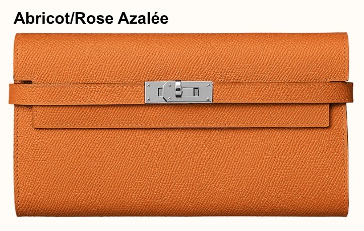 大人の贅沢 ◆HERMES直営店◆グレージュ&ブラック☆長財布 KELLY