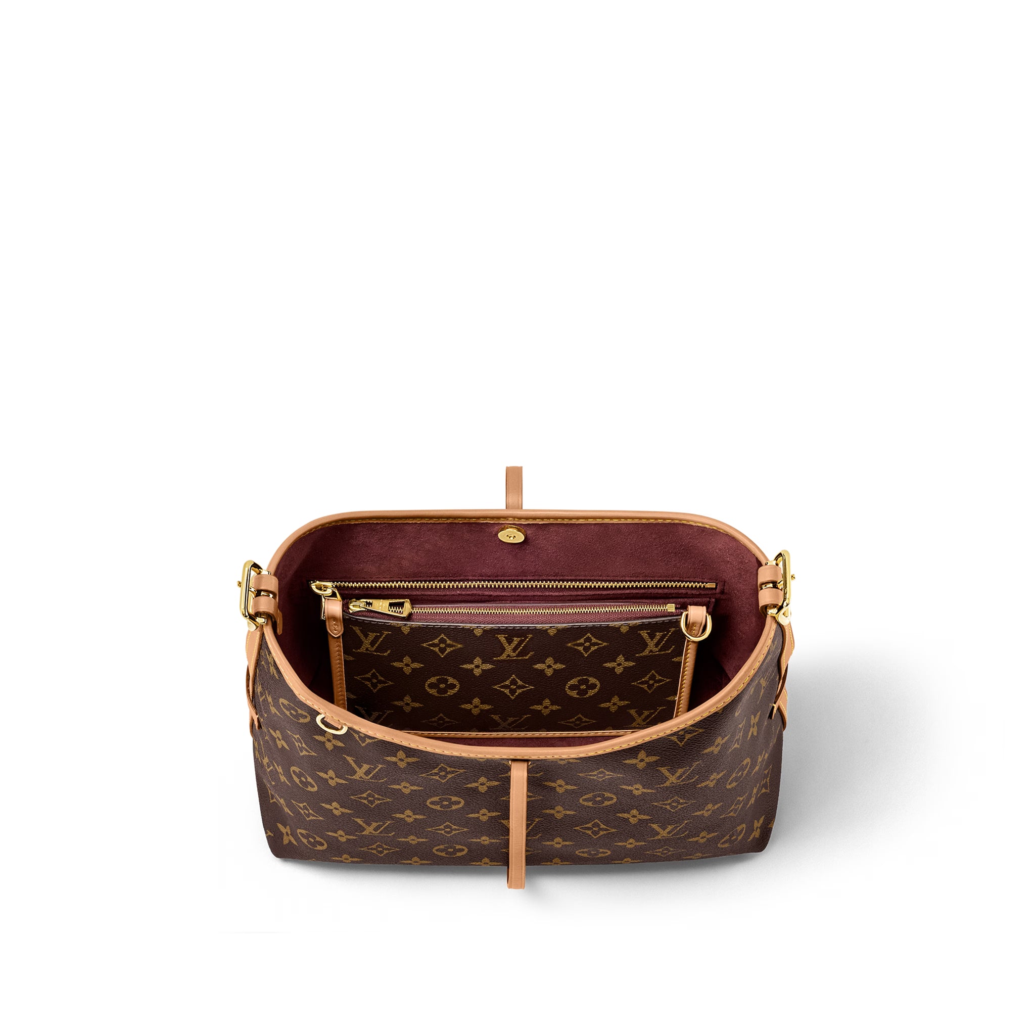 LOUIS VUITTON CarryAll PM Bag Monogram| (啡色)