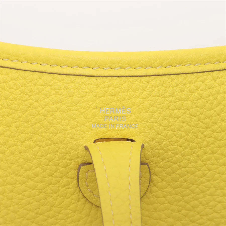 エルメス エブリンTPM トリヨンクレマンス ライム シルバー金具