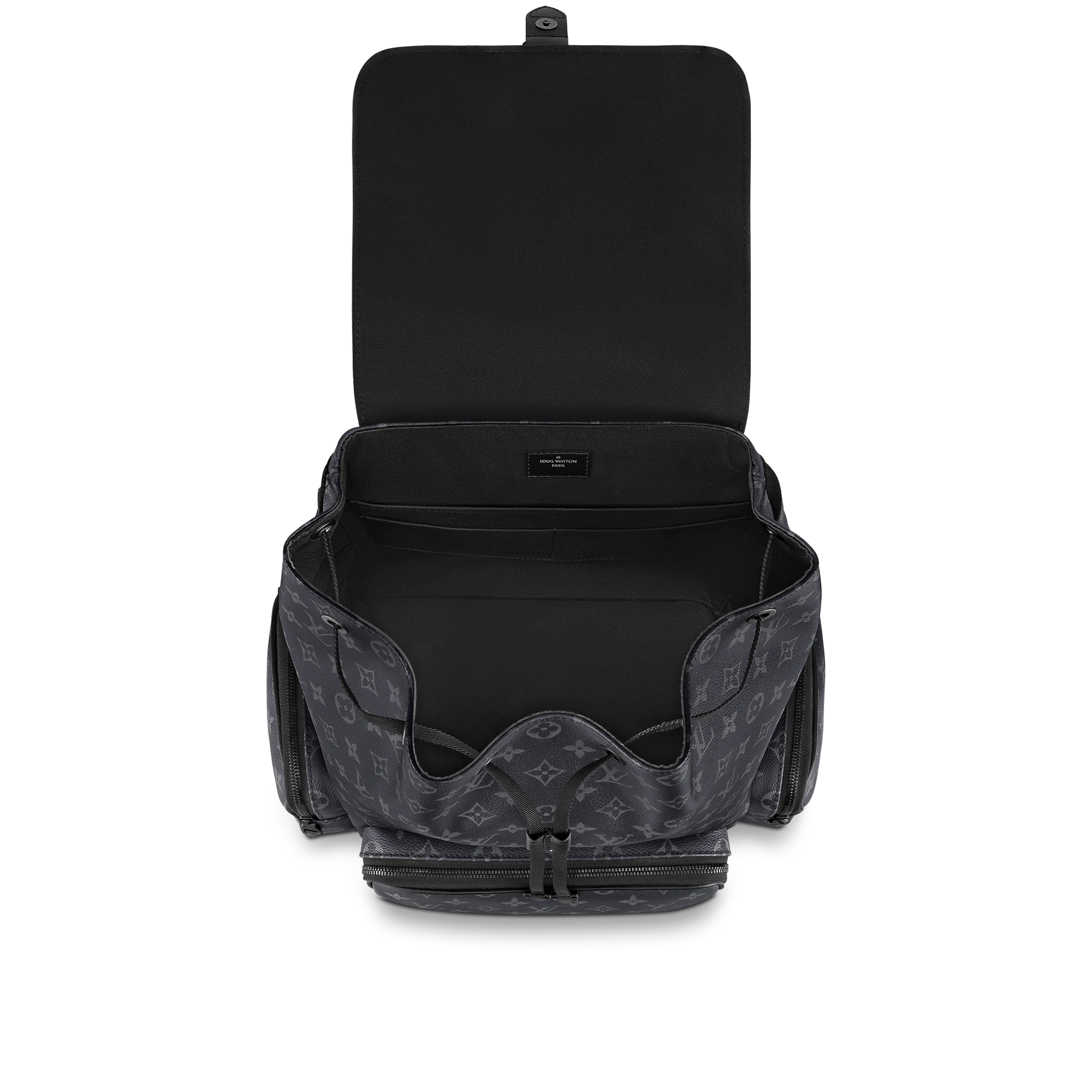 ◆大容量◆ LOUIS VUITTON バックパック バッグ トリオ 黒 M45538 SAC A DOS TRIO