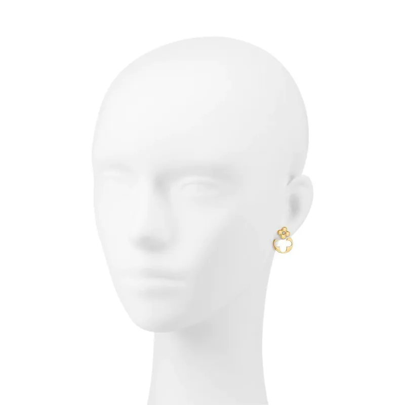 人気！すぐ届く！【LOUIS VUITTON】ゴールド フラワー ピアス