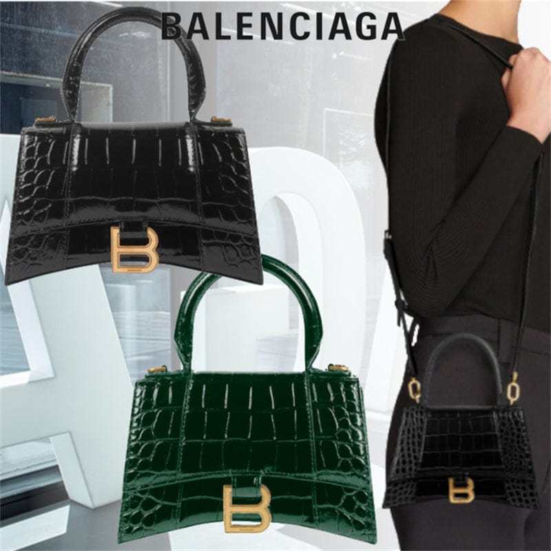 Balenciaga HOURGLASS XS チェーンハンドバッグ2色