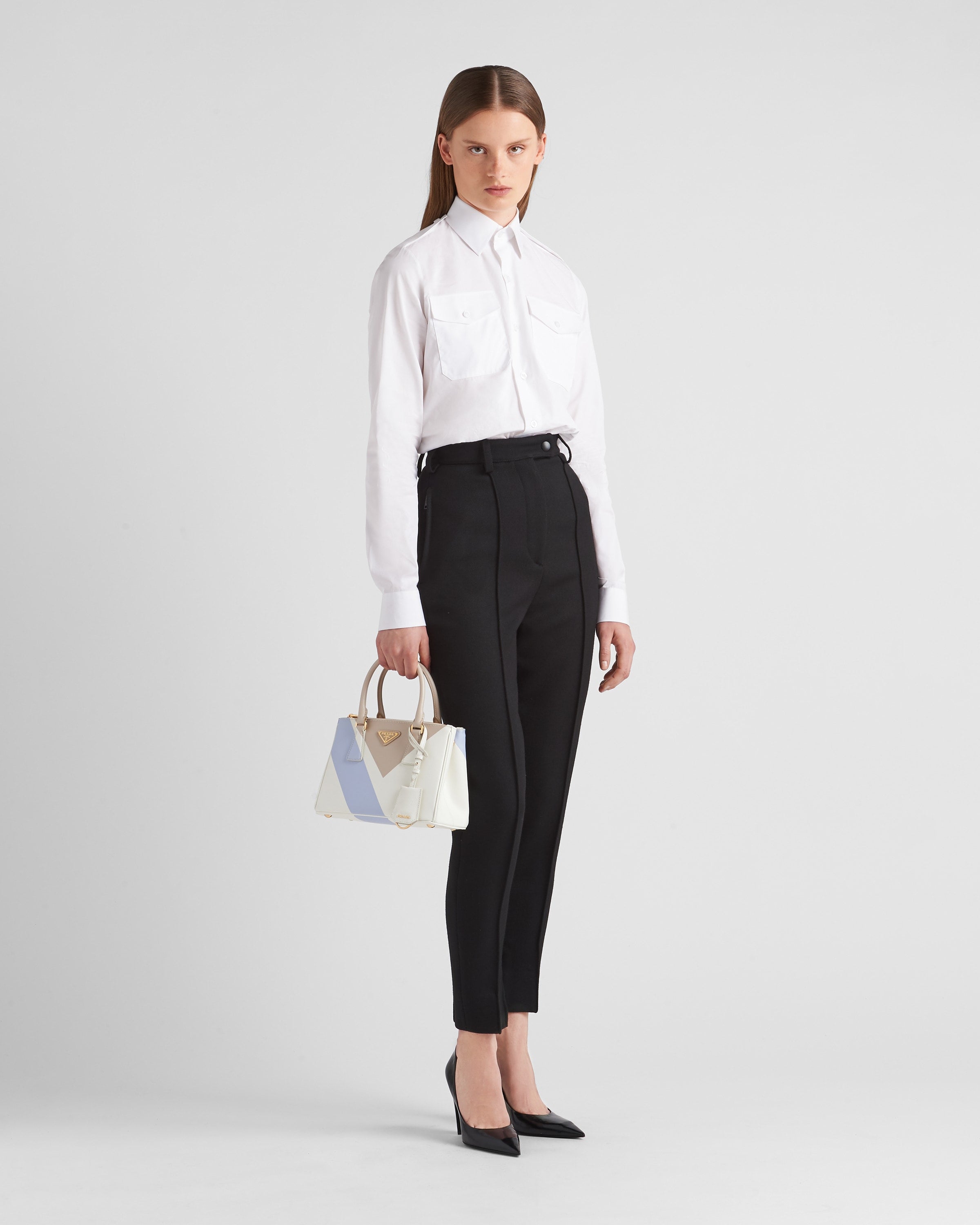 プラダ ガレリア サフィアーノスペシャルエディション スモールバッグ