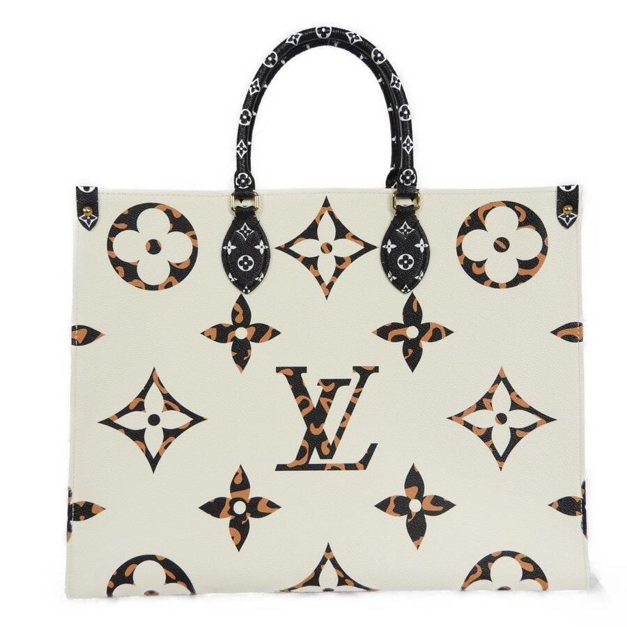 ルイヴィトン ルイヴィトン オンザゴーGM トートバッグ モノグラムジャイアント LV ジャングル アニマル M44675 新品