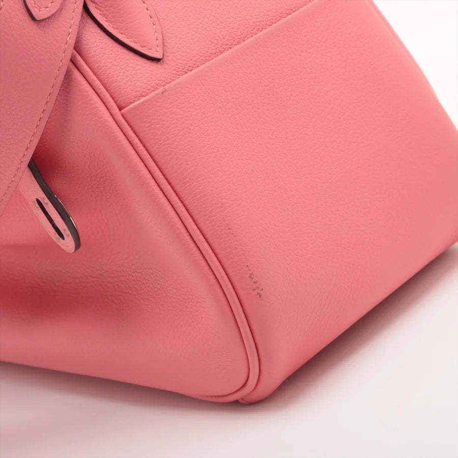 エルメス リンディ26 エバーカラー ローズアザレ シルバー金具