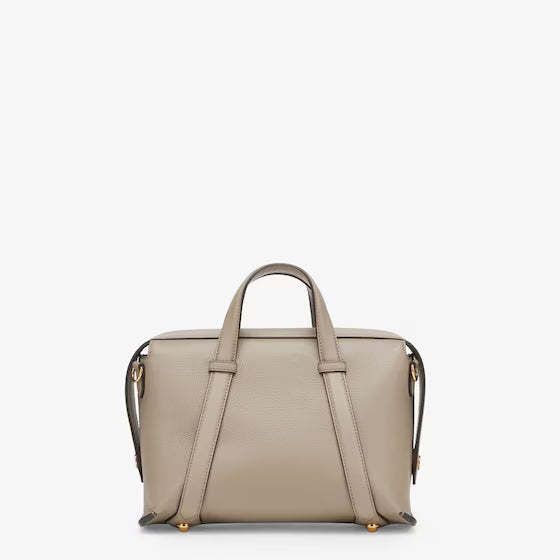 フェンディ ボストン 365   ダブグレーレザー バッグ