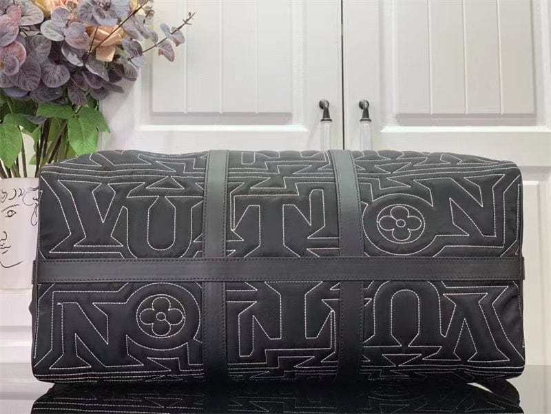 Louis Vuitton キーポル・バンドリエール 50 ブラック M21428