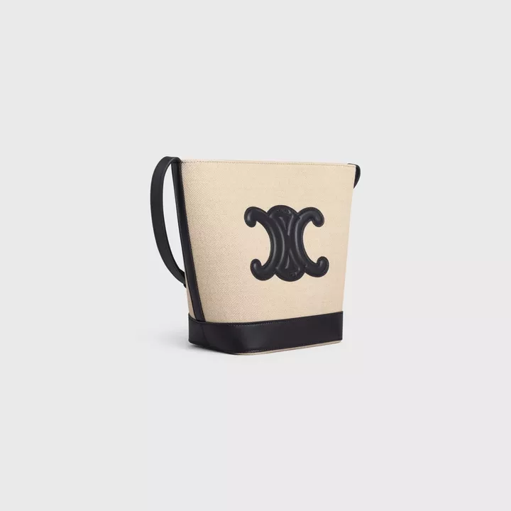 スモール バケットキュイル トリオンフ / テキスタイル＆カーフスキン