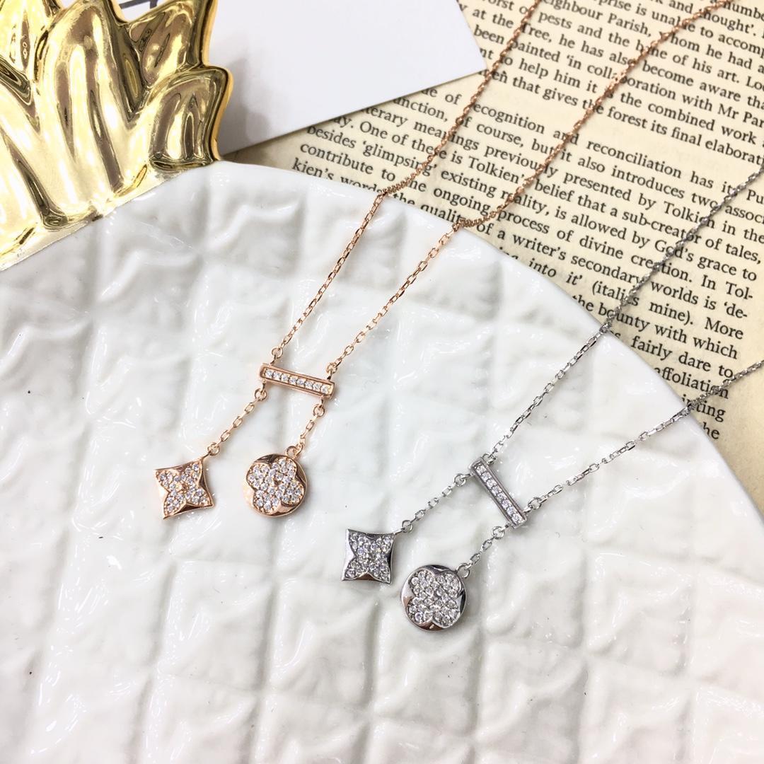 Louis Vuitton（ルイヴィトン）ネックレス  ダイヤモンド ブロッサム 2色