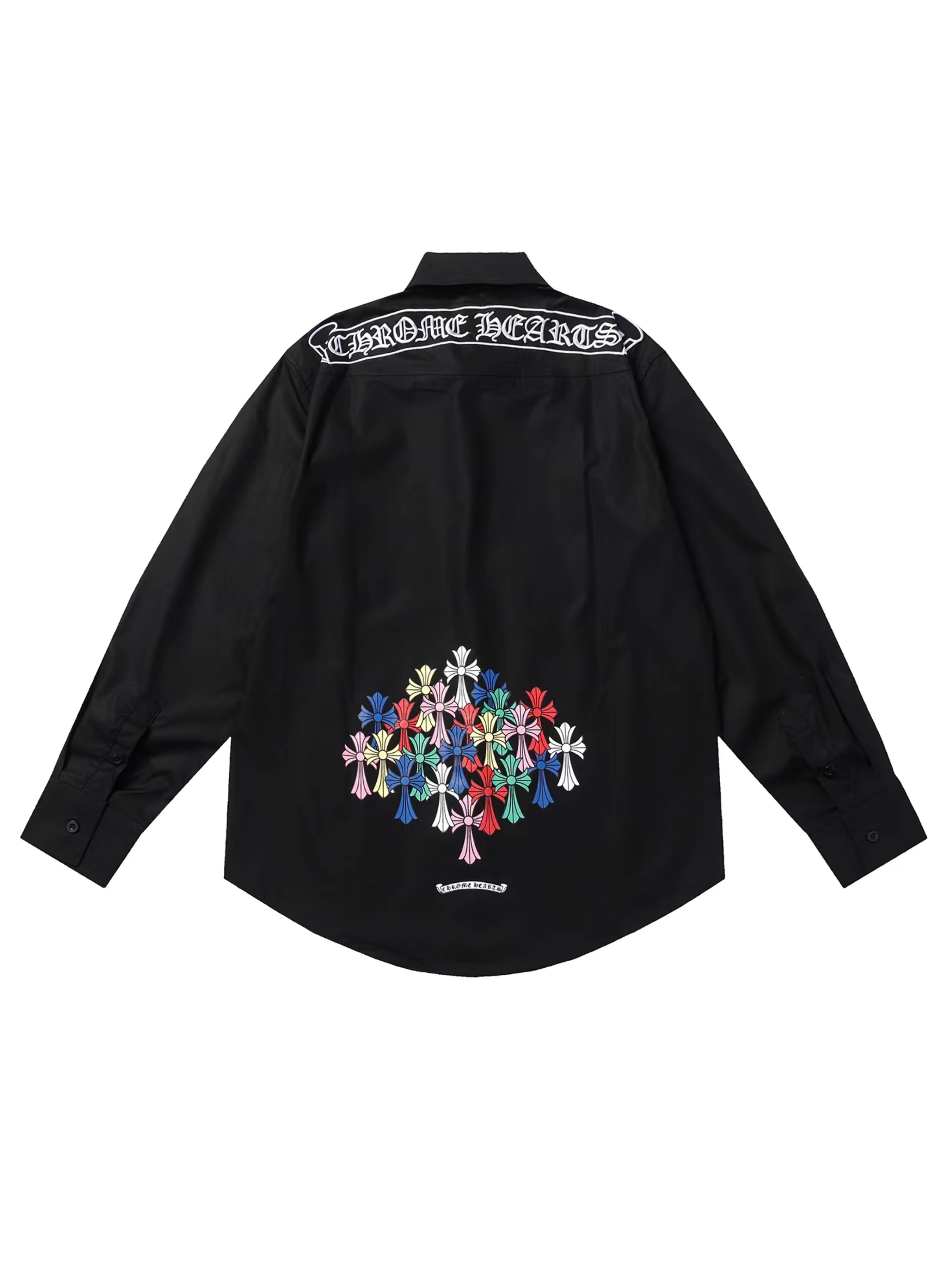 【CHROME HEARTS 公式旗艦店】 クロムハーツ シャツ ご好評に付き再入荷！ 黒 白