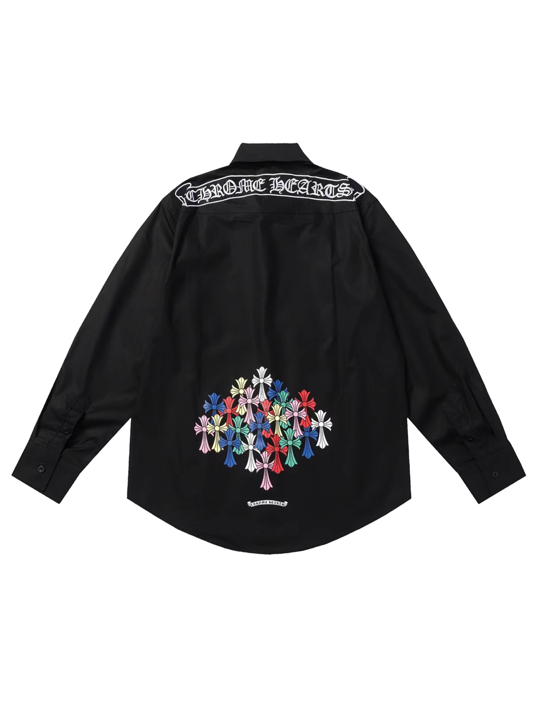 【CHROME HEARTS 公式旗艦店】 クロムハーツ シャツ ご好評に付き再入荷！ 黒 白