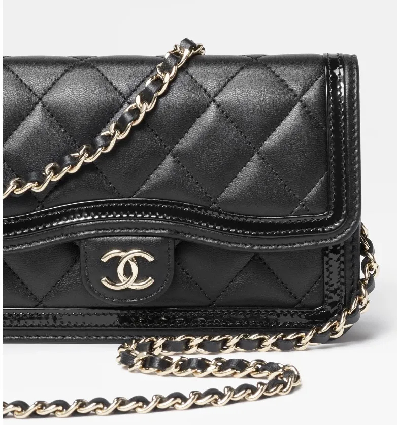 ◆CHANEL◆チェーン付フォンホルダー フラップ ショルダーバッグ AP3559 B14109 94305