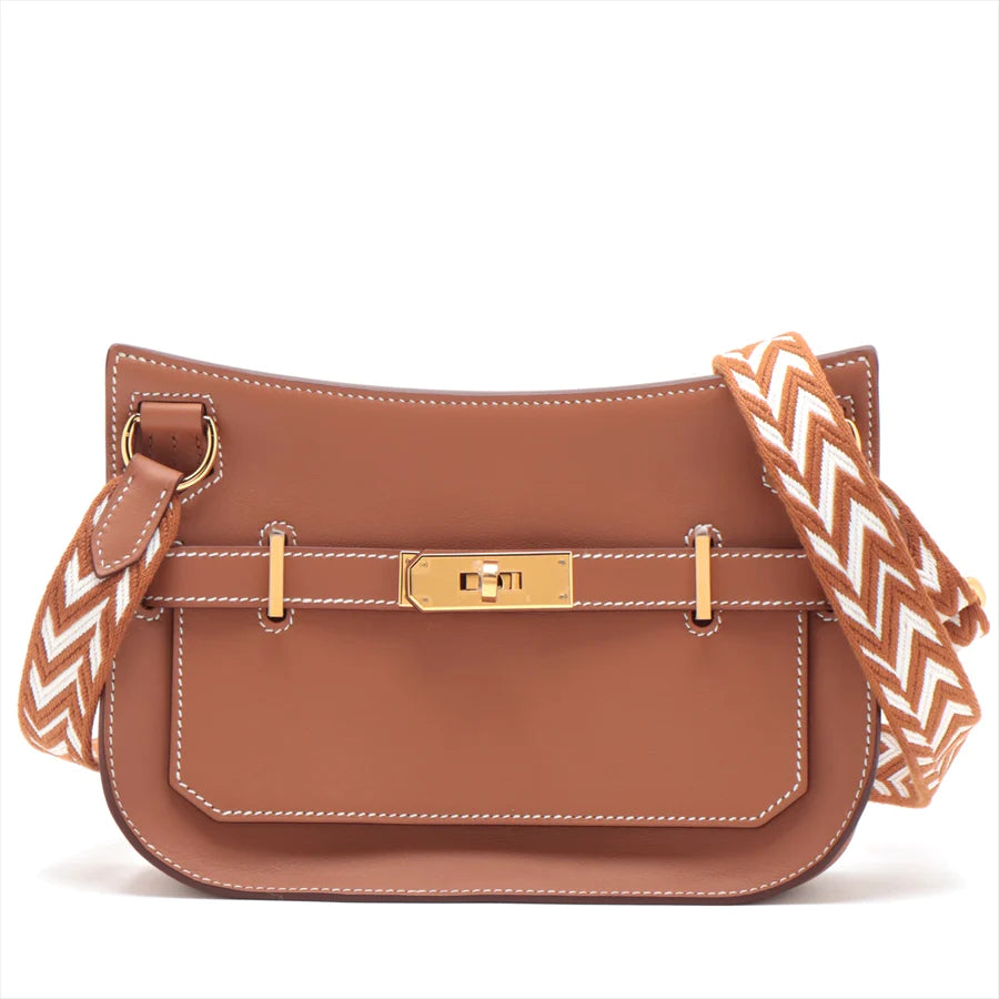 エルメス ジプシエールミニ エバーカラー ゴールド ゴールド金具