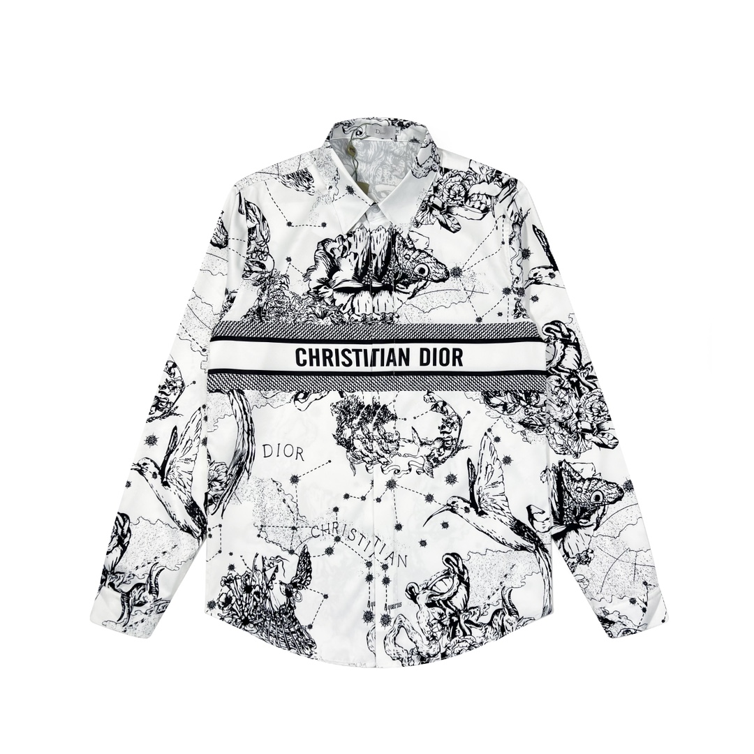 【DIOR 公式旗艦店】ディオール シャツ ご好評に付き再入荷 240831