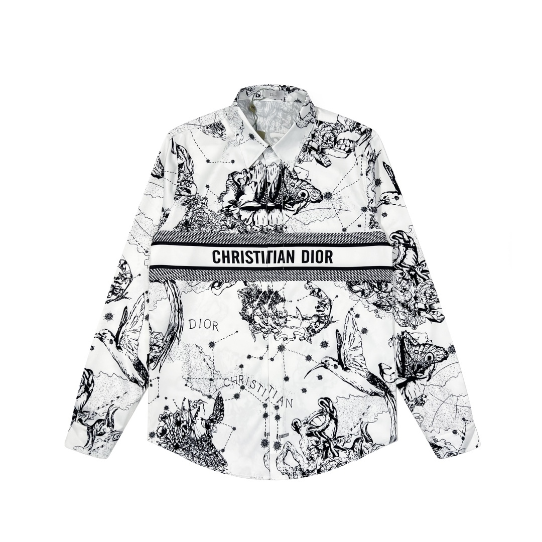 【DIOR 公式旗艦店】ディオール シャツ ご好評に付き再入荷 240831