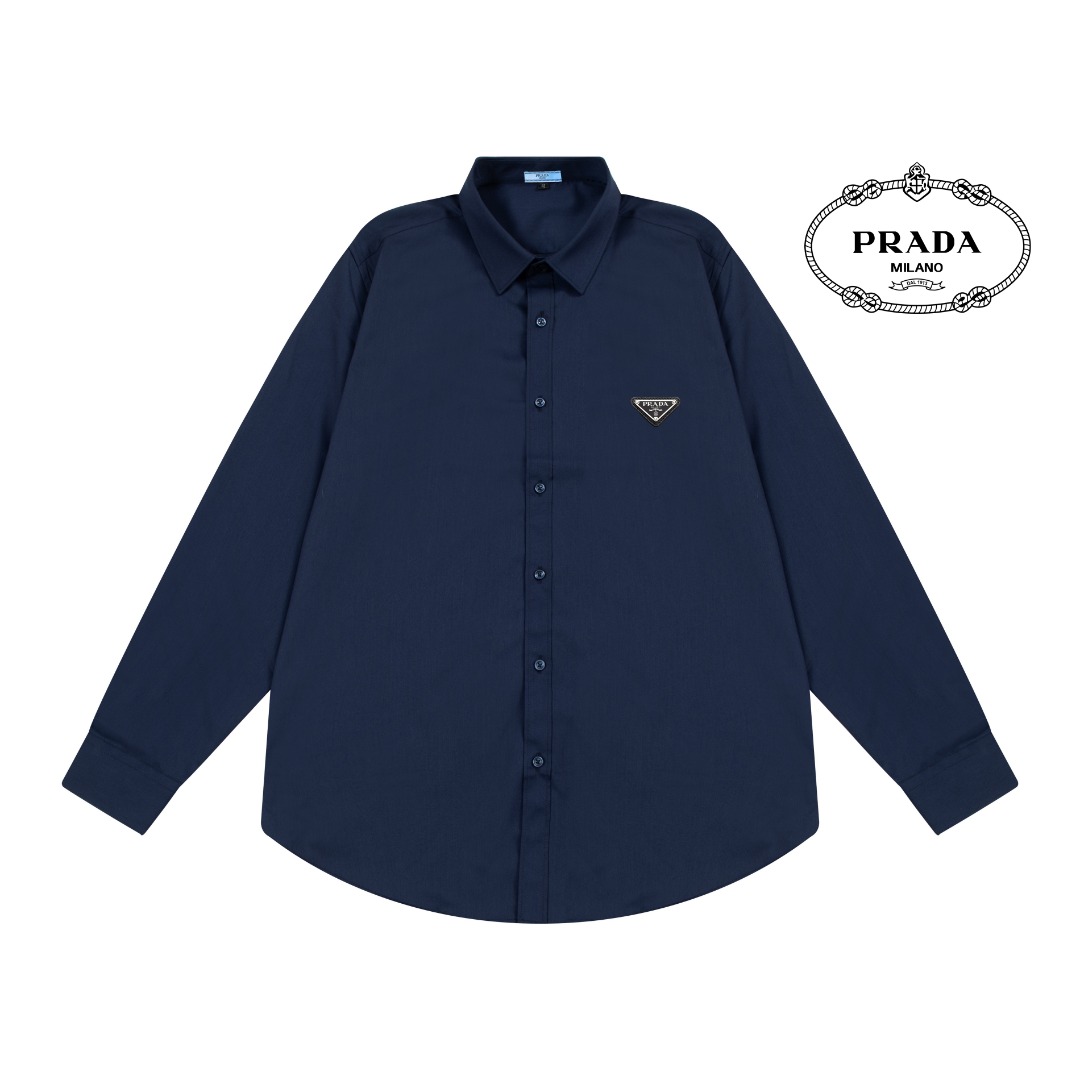 【PRADA 公式旗艦店】プラダ シャツ ご好評に付き再入荷 240803