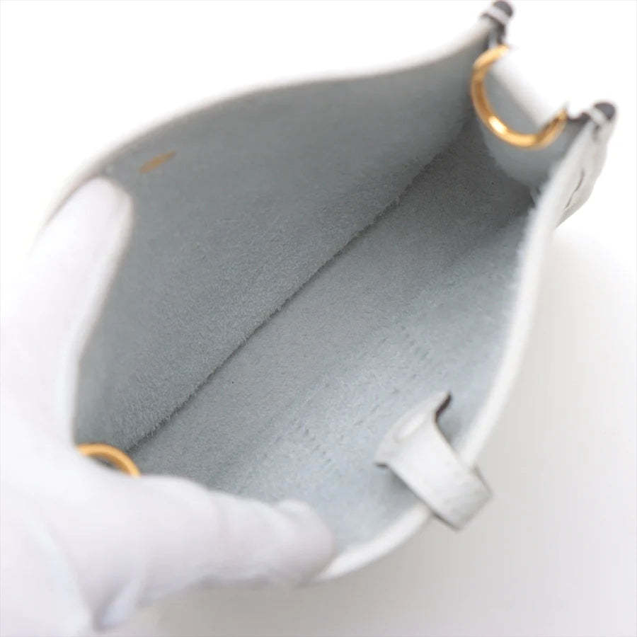 エルメス エブリンTPM トリヨンクレマンス ニューホワイト ゴールド金具