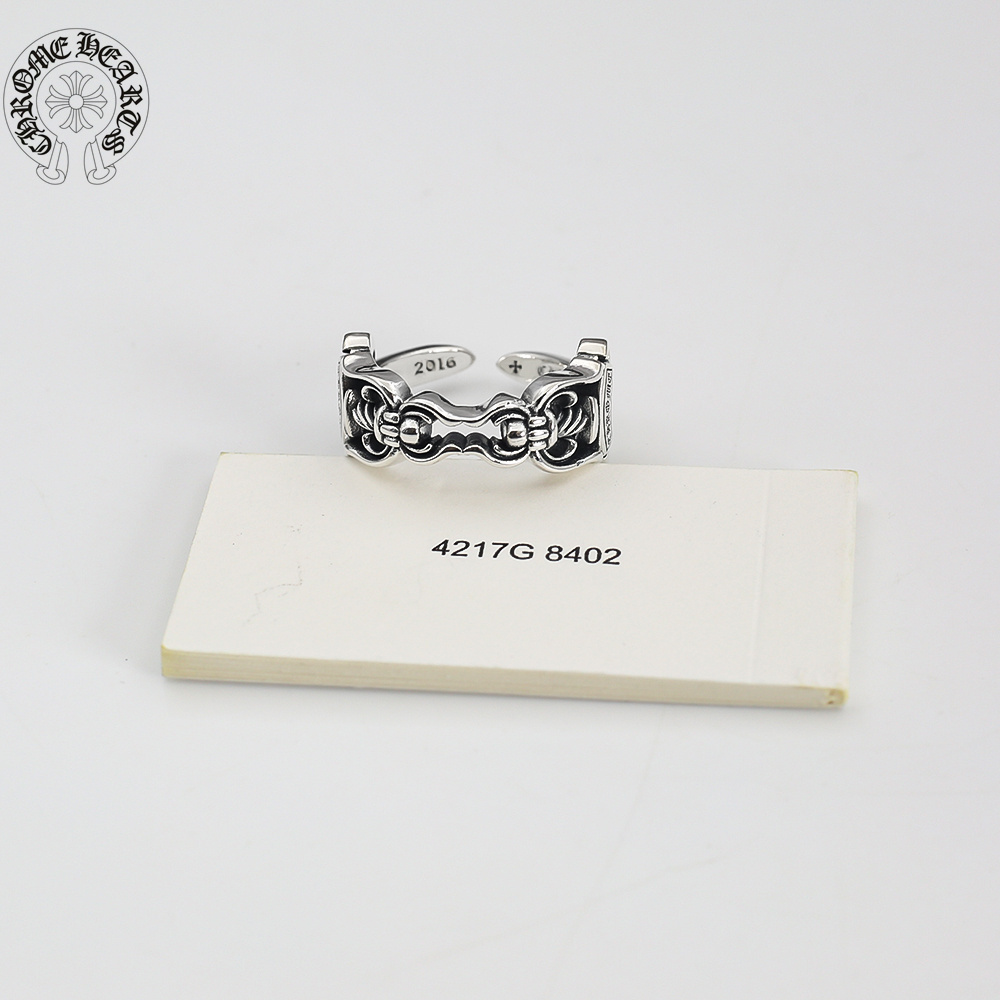 【Chrome Hearts】 男性と女性のためのクロエハートファッションパーソナリティリング