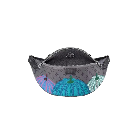 【LOUIS VUITTON】 新しい LV草間彌生コラボシリーズ カラフルカボチャ柄チェストバッグ/ウエストバッグ