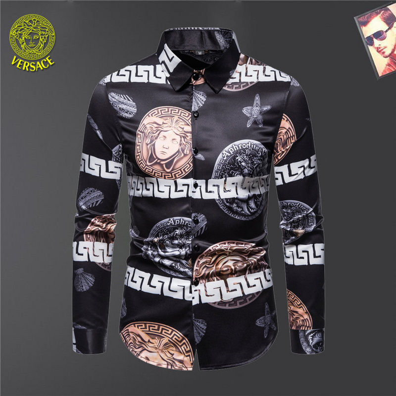 VERSACE ヴェルサーチ 長袖シャツ 2カラー