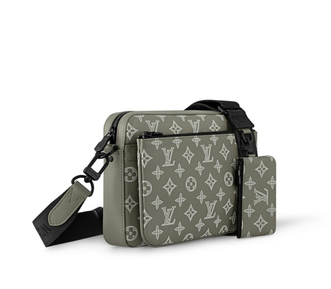 【収納力抜群♪】ルイヴィトン トリオ・メッセンジャー M12490