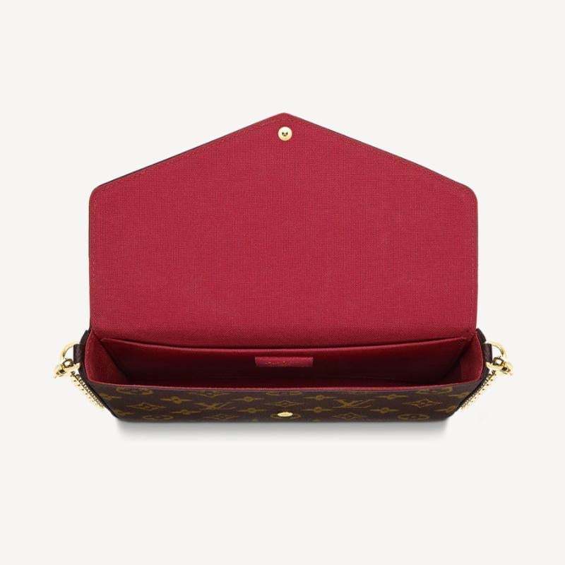 LOUIS VUITTON 三種類の使用 ルイヴィトン ポシェット?フェリシー Ref:M61276