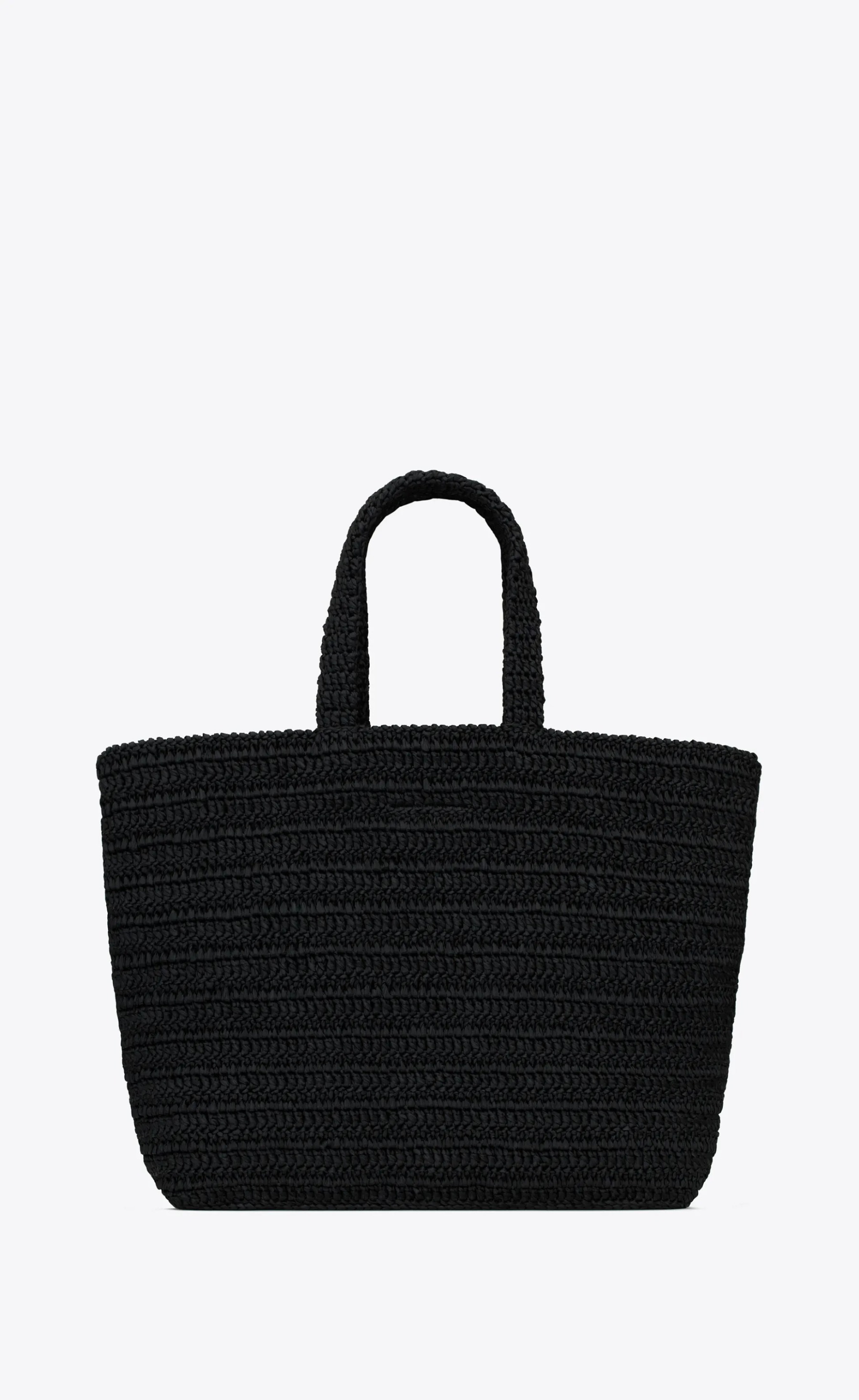 📣これからの季節に欠かせないのが軽やかに持てるラフィアのバッグ。🔥VERY雑誌掲載！夏感あふれる新作バッグが登場！——サンローランソフト トートバッグリヴ・ゴーシュ（ラフィア）