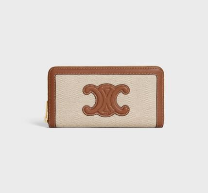 ★国内即発直営★ CELINE トリオンフ ジップウォレット 長財布