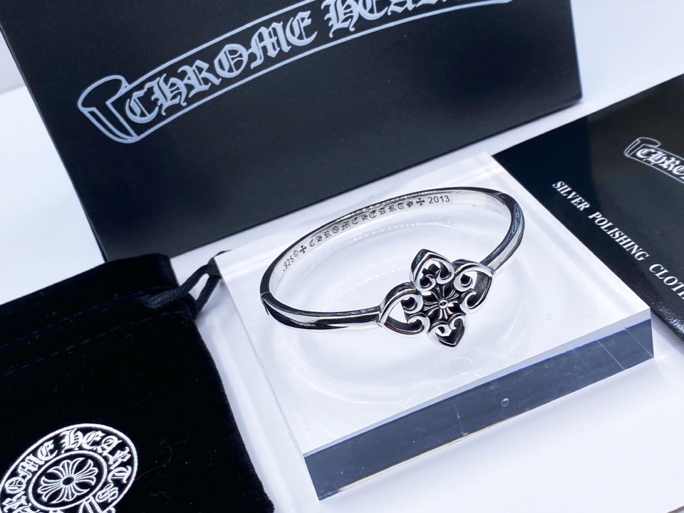 【Chrome Hearts】 男性と女性のためのクロエハートファッションパーソナリティリング