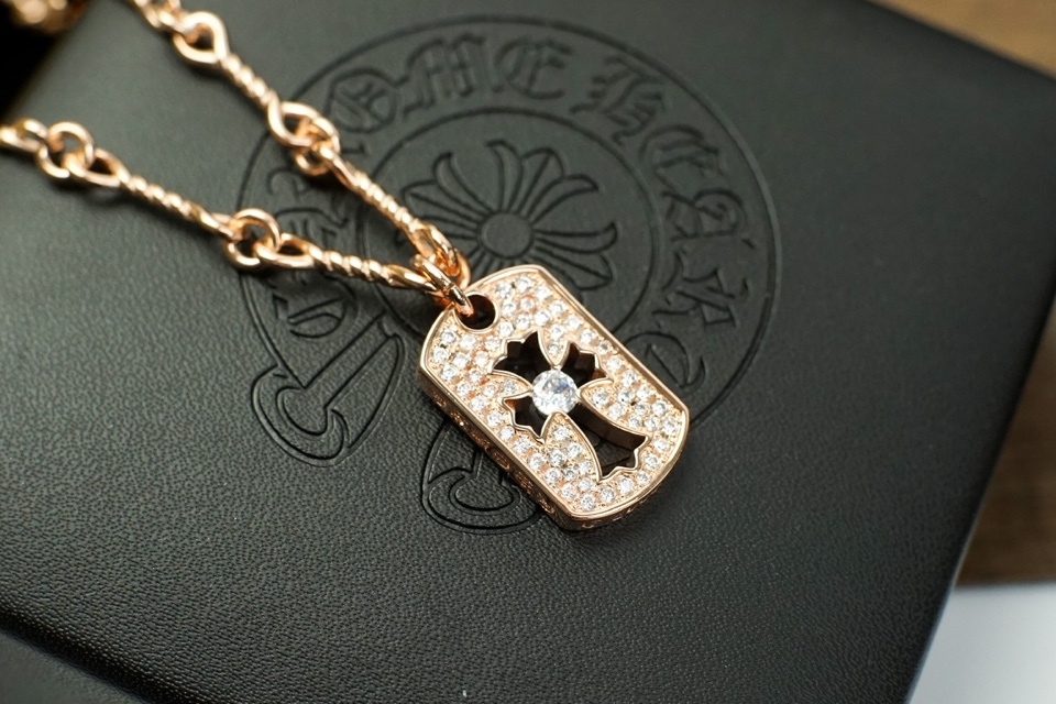 【Chrome Hearts】ネックレス、新しいネックレス万能シンプルファッションオーナメント 男女兼用