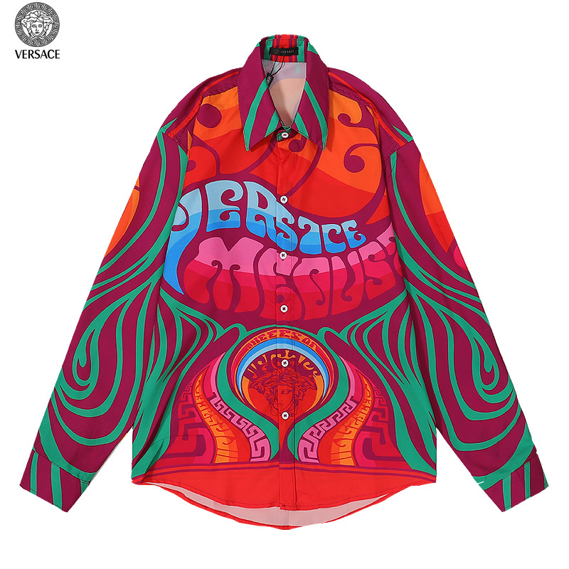 VERSACE ヴェルサーチ 長袖シャツ、ご好評に付き再入荷！