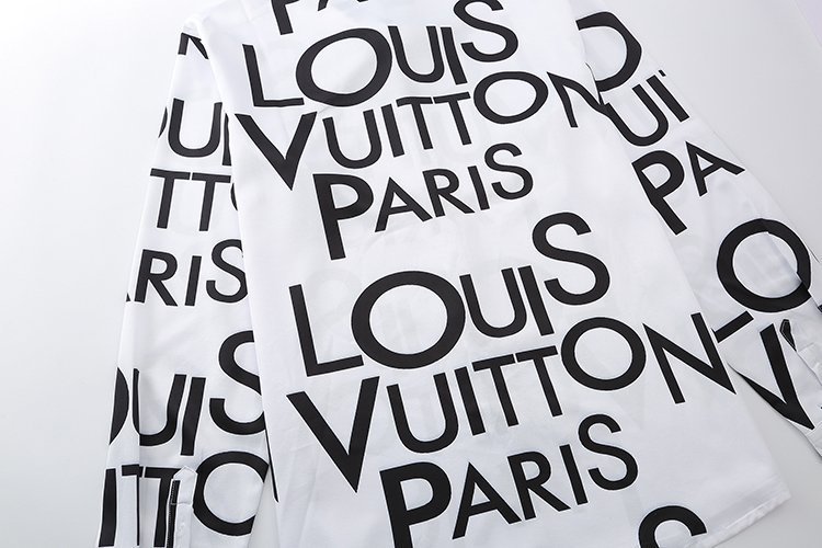 【Louis Vuitton 】 （ルイヴィトン）長袖シャツ 最新モデル 2色 男女兼用