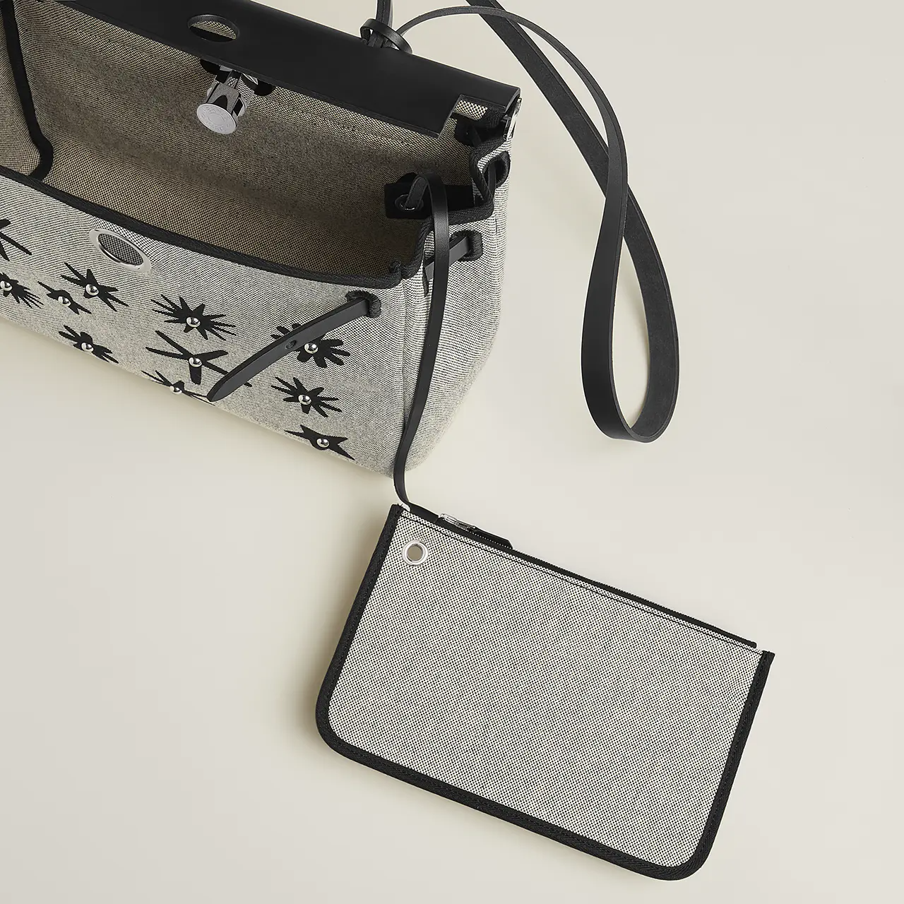 【HERMES】エルメス Herbag ジップ 31ホブネイル ハンドバッグ