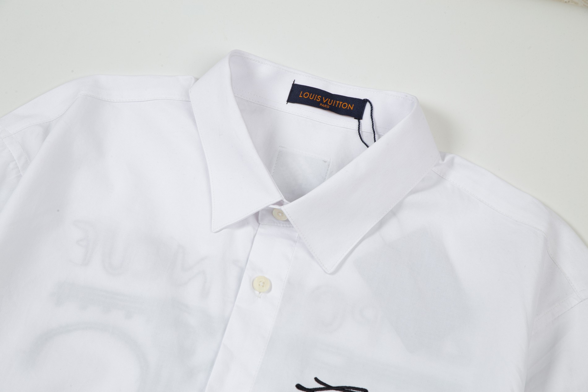 【LOUIS VUITTON 公式旗艦店】ルイヴィトン シャツ ご好評に付き再入荷 240715