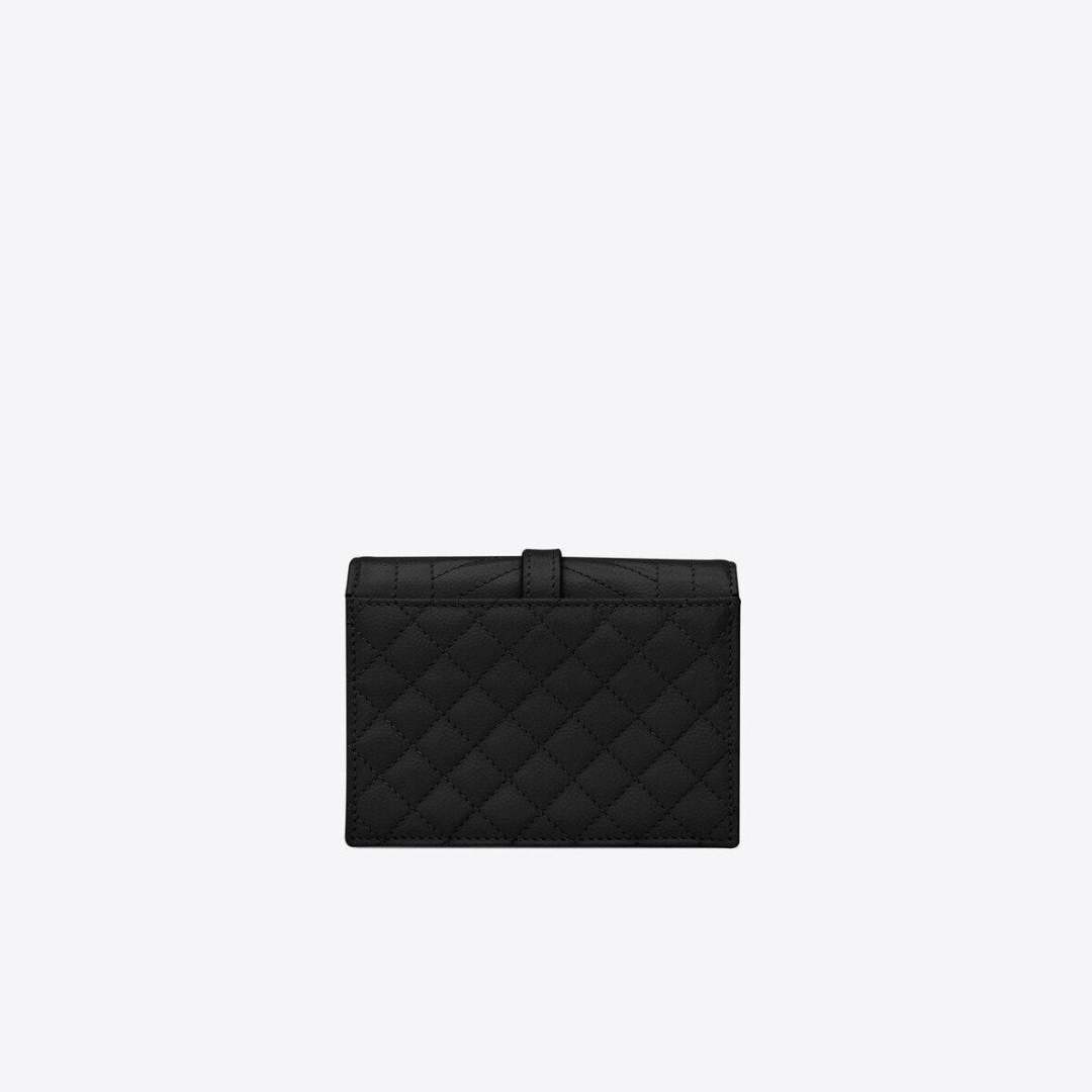 《新作限定♪早い者勝ち♡》MONOGRAM MIXMATELASSÉ粒型押しレザーフラップカードホルダー