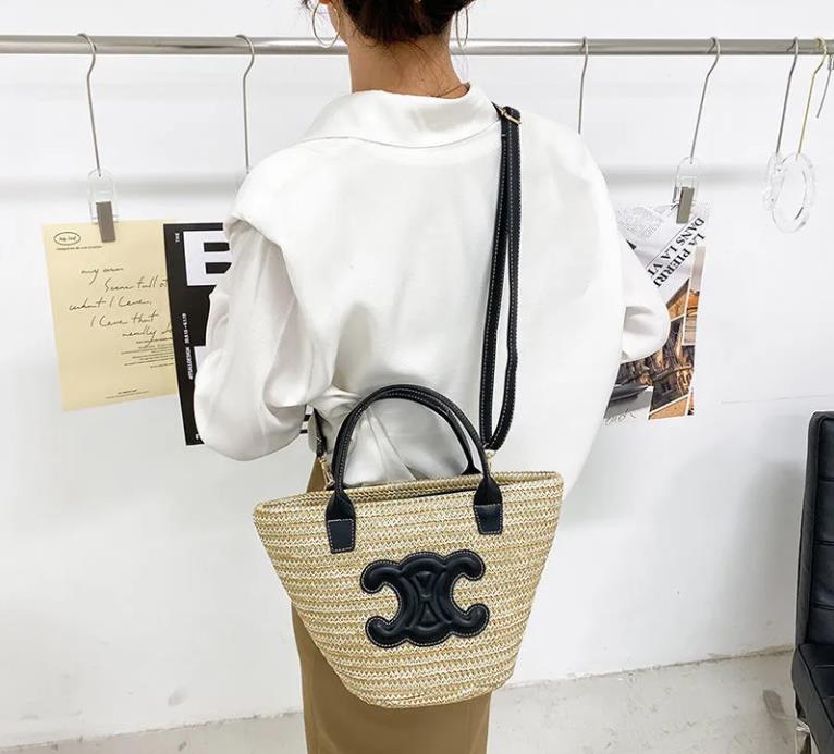 CEL1NE👜ニット凱旋野菜カゴバッグ、カジュアルホリデーバッグ【50%OFF+送料無料】