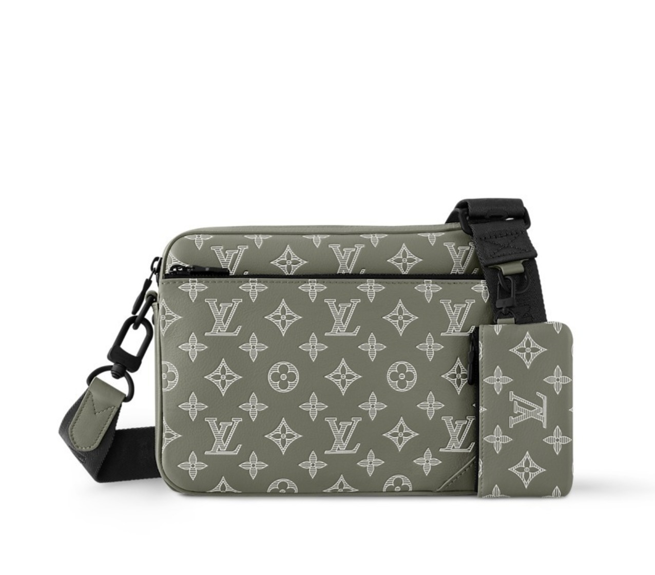 【収納力抜群♪】ルイヴィトン トリオ・メッセンジャー M12490