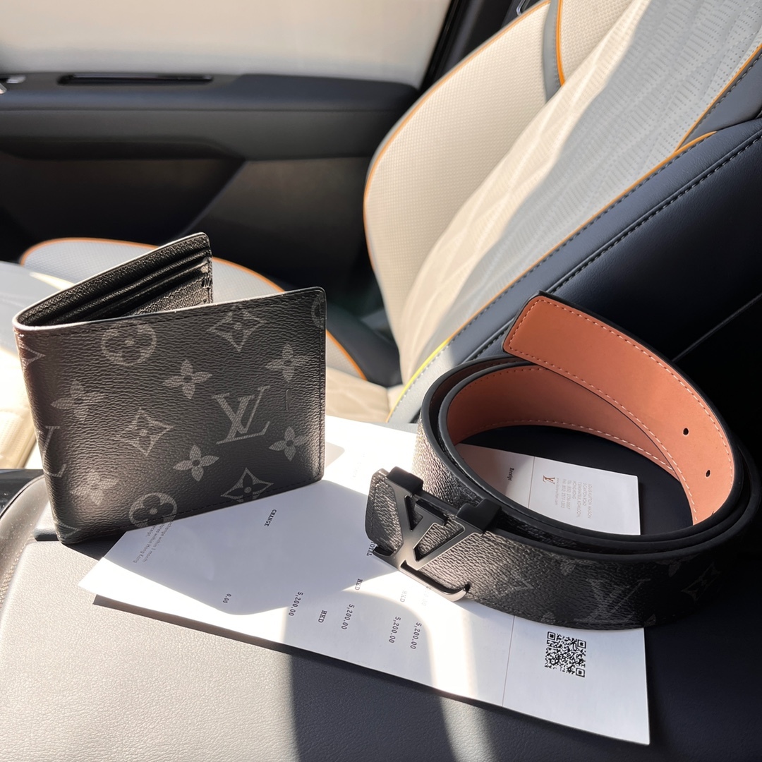 【LOUIS VUITTON日本公式許可旗艦店】ベルト+ 財布 特価開催 数量限定