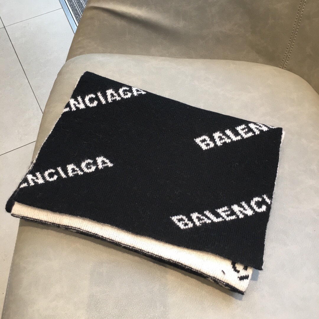【BALENCIAGA公式旗艦店】バレンシアガ スカーフ 限定発売 送料無料
