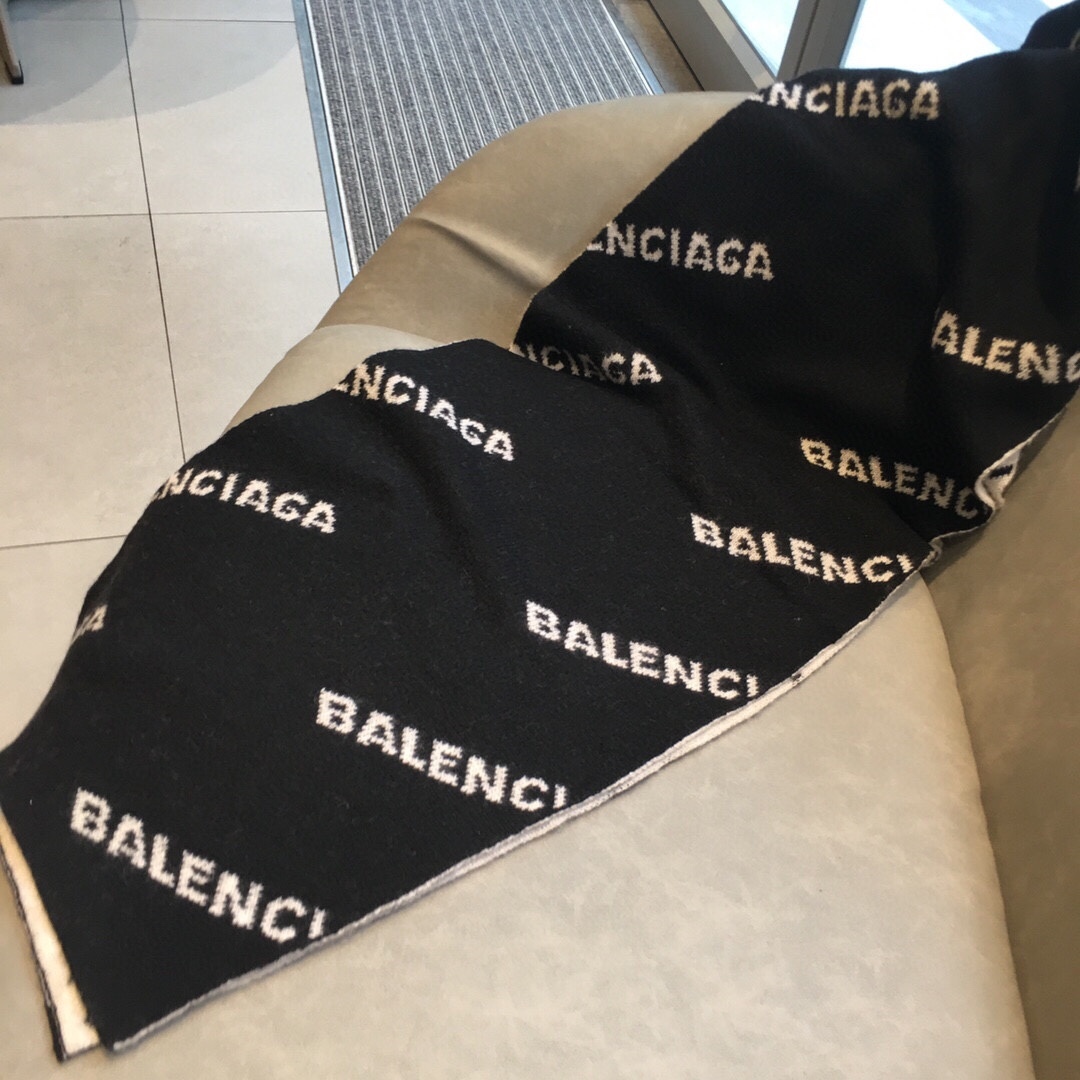 【BALENCIAGA公式旗艦店】バレンシアガ スカーフ 限定発売 送料無料