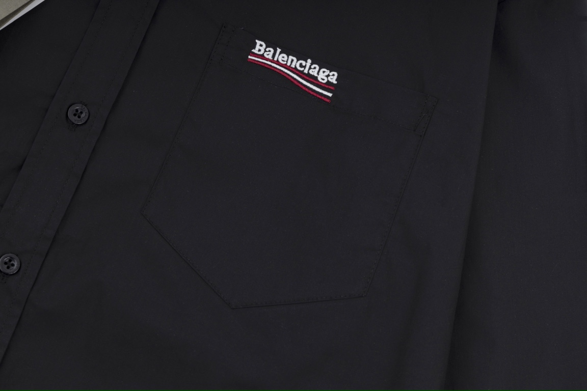 【BALENCIAGA旗艦店】（バレンシアガ）長袖シャツ、ご好評に付き再入荷！