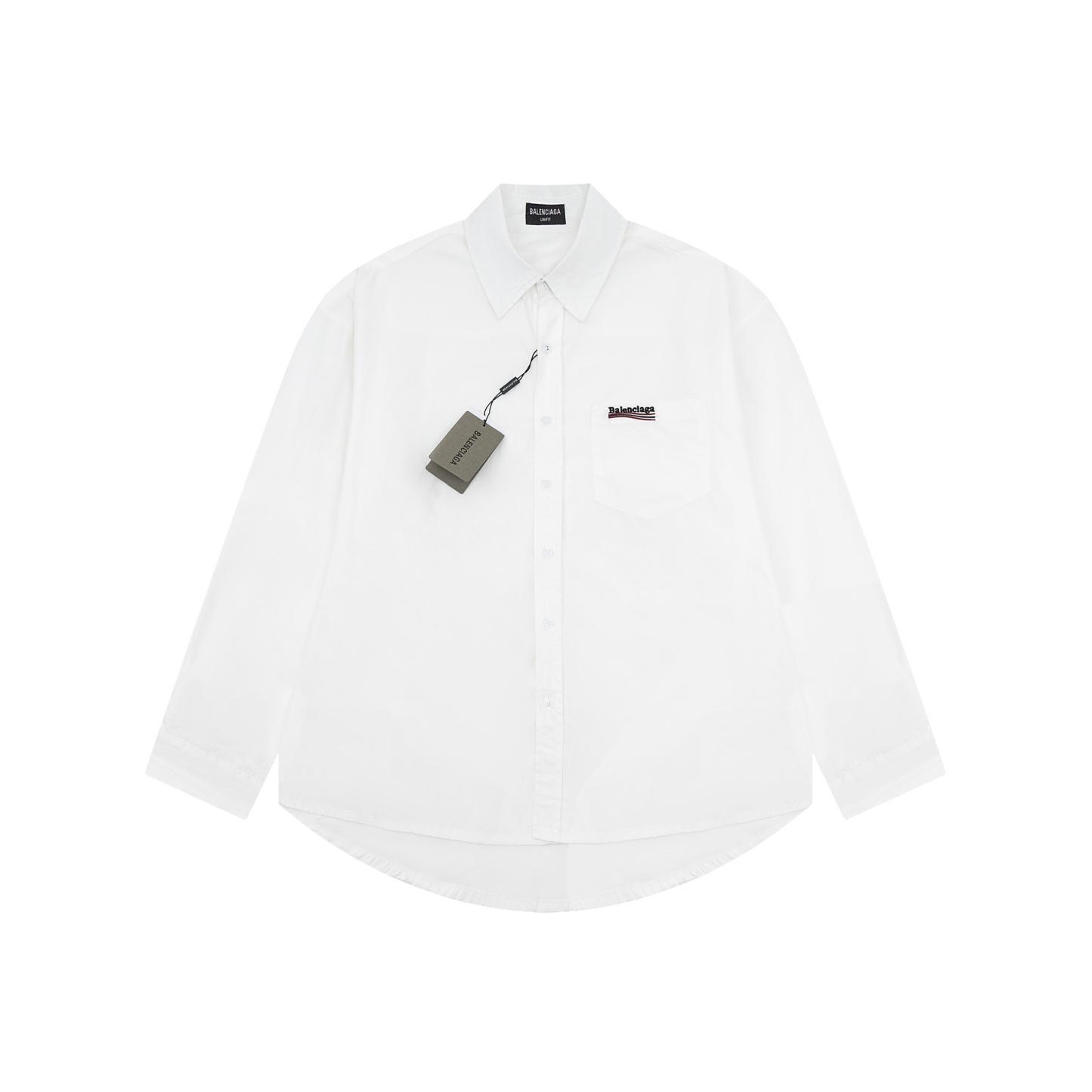 【BALENCIAGA旗艦店】（バレンシアガ）長袖シャツ、ご好評に付き再入荷！