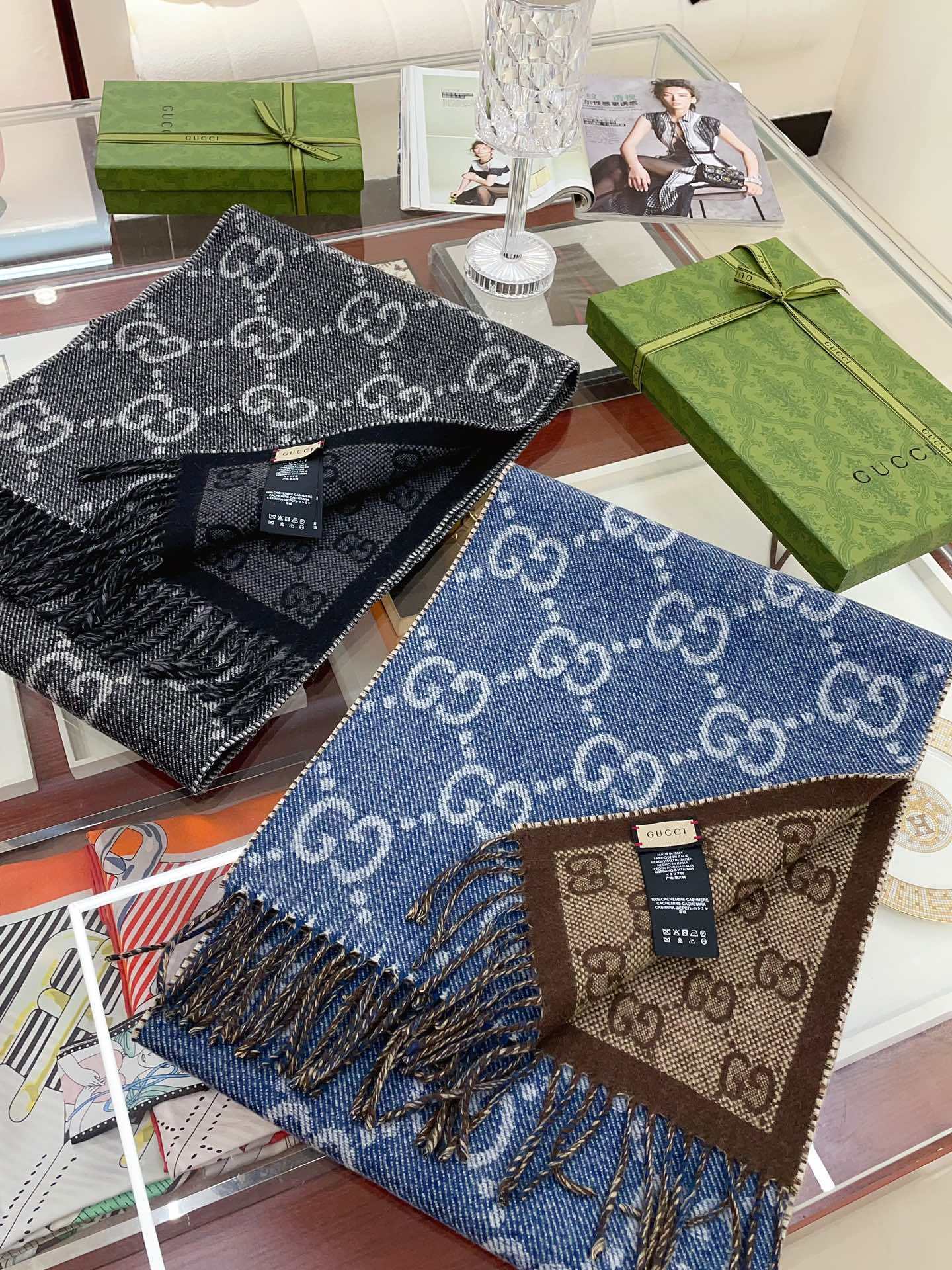 【GUCCI公式旗艦店】グッチ スカーフ 限定発売 送料無料