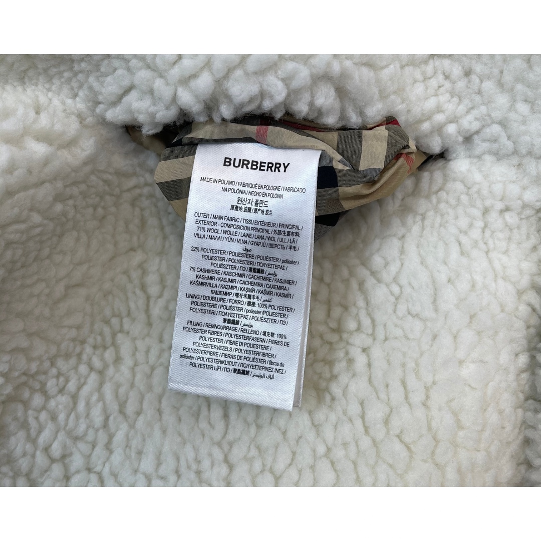 【BURBERRY旗艦店】バーバリー ウールダウンジャケット ご好評に付き再入荷！