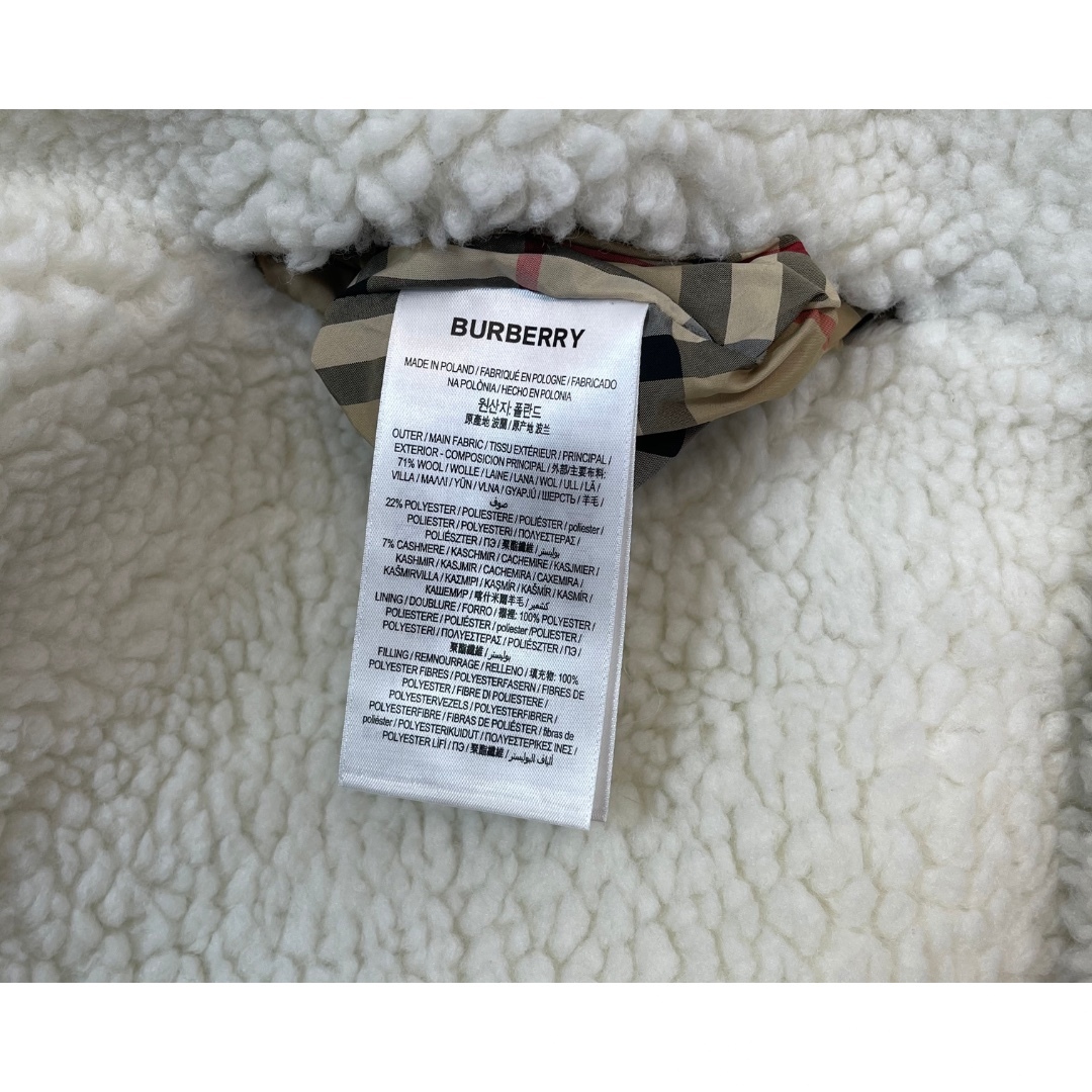 【BURBERRY旗艦店】バーバリー ウールダウンジャケット ご好評に付き再入荷！