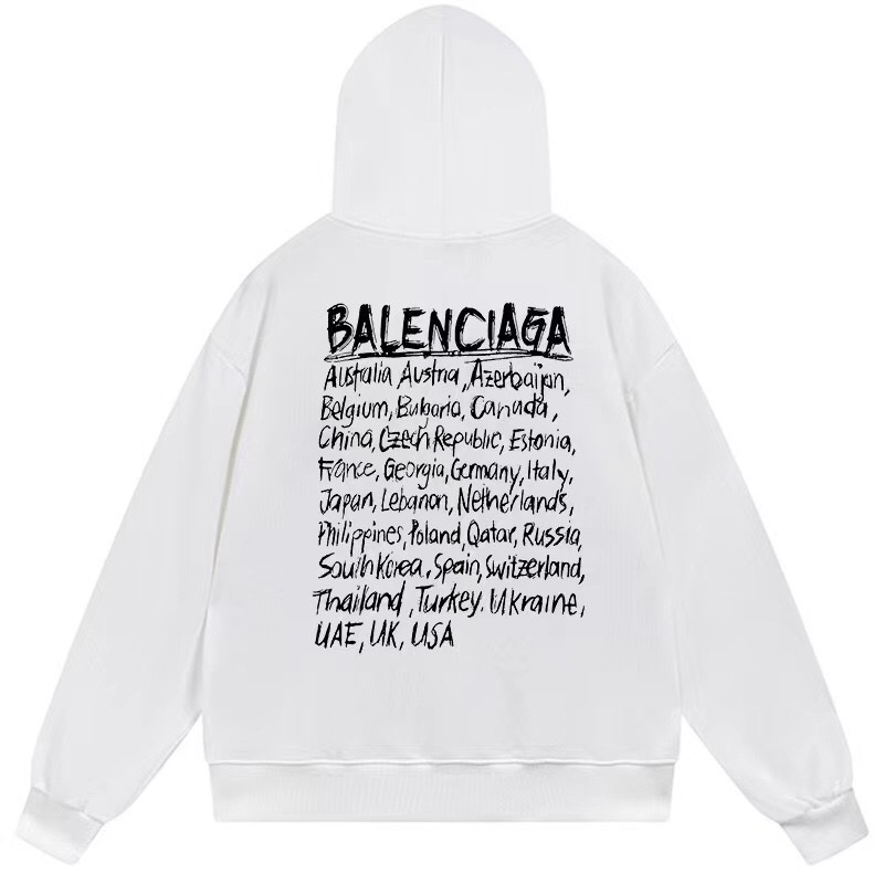 【BALENCIAGA】バレンシアガ パーカー 男女兼用 ご好評に付き再入荷！