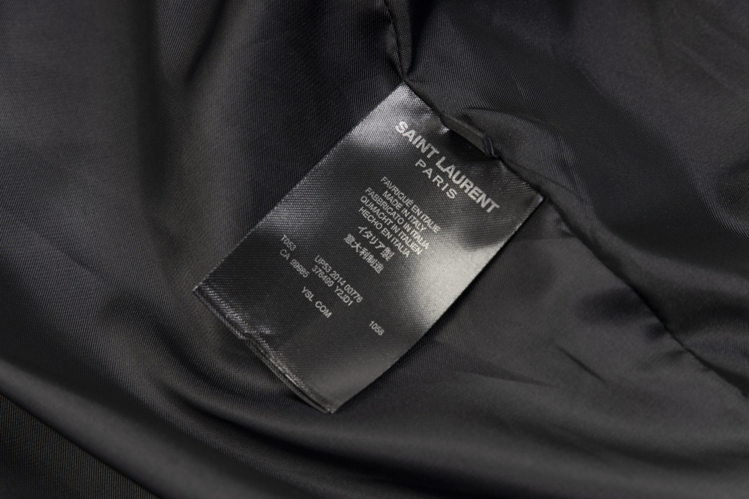 【SAINT LAURENT旗艦店】野球服のジャケット ご好評に付き再入荷！
